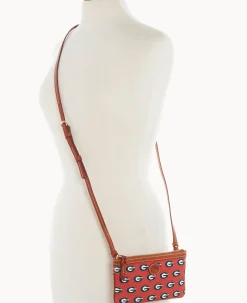 Collegiate University of Georgia Large Slim Crossbody