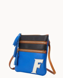Collegiate University of Florida Triple Zip Crossbody