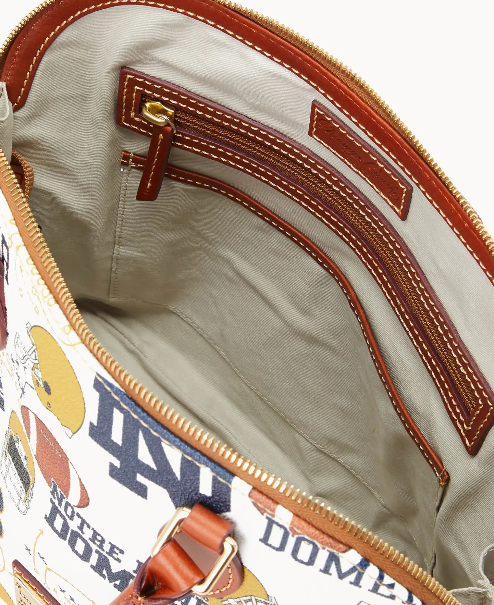 Collegiate University of Notre Dame Zip Zip Satchel