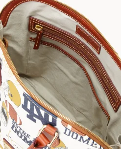 Collegiate University of Notre Dame Zip Zip Satchel