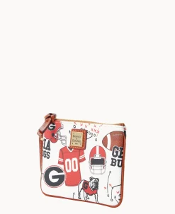Collegiate University of Georgia Stadium Wristlet