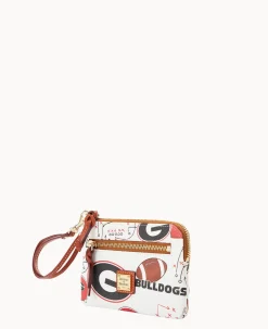 Collegiate University of Georgia Zip Around Wristlet