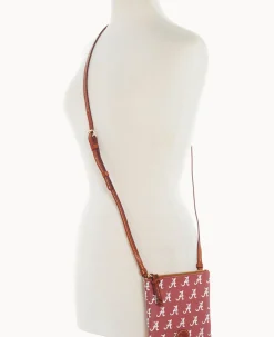 Collegiate University of Alabama Small North South Top Zip Crossbody