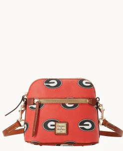 Collegiate University of Georgia Domed Crossbody