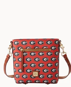 Collegiate University of Georgia Small Zip Crossbody