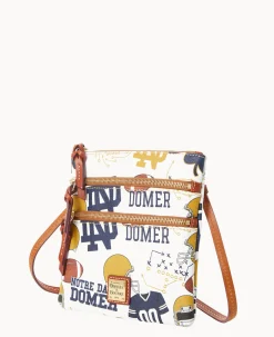 Collegiate University of Notre Dame N S Triple Zip Crossbody