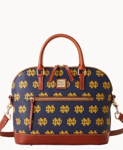 Collegiate University of Notre Dame Domed Zip Satchel