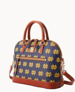 Collegiate University of Notre Dame Domed Zip Satchel
