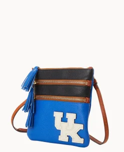 Collegiate University of Kentucky Triple Zip Crossbody