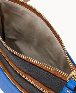 Collegiate University of Kentucky Triple Zip Crossbody