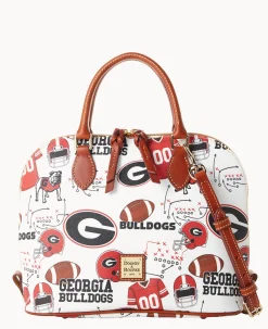 Collegiate University of Georgia Zip Zip Satchel