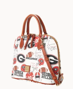 Collegiate University of Georgia Zip Zip Satchel