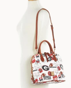 Collegiate University of Georgia Zip Zip Satchel