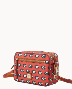 Collegiate University of Georgia Camera Zip Crossbody