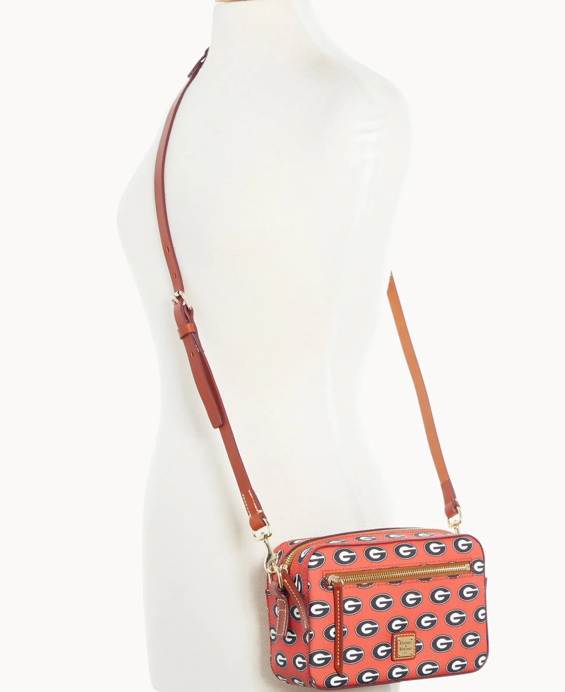 Collegiate University of Georgia Camera Zip Crossbody