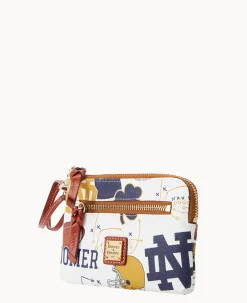 Collegiate University of Notre Dame Zip Around Wristlet