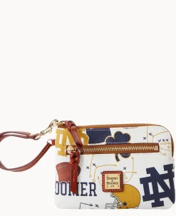 Collegiate University of Notre Dame Zip Around Wristlet