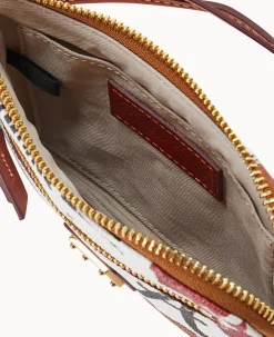 Collegiate University of Alabama Zip Around Wristlet