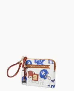 Collegiate University of Kentucky Zip Around Wristlet