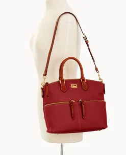 Dillen Double Pocket Satchel