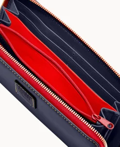 Florentine Large Zip Around Wristlet