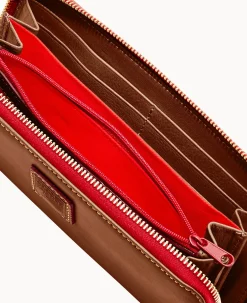 Florentine Large Zip Around Wristlet