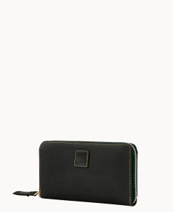 Florentine Large Zip Around Wristlet