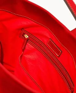 Florentine Logo Lock Shoulder Bag