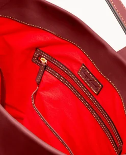 Florentine Logo Lock Shoulder Bag