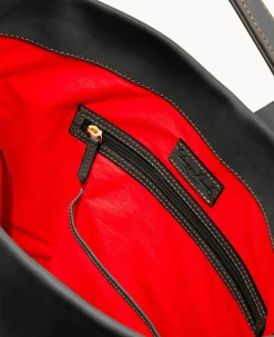 Florentine Logo Lock Shoulder Bag