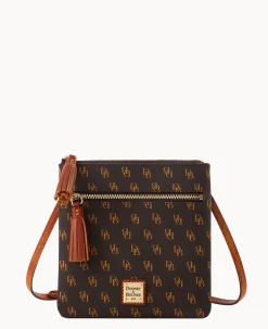 Gretta Double Zip Tassel Crossbody