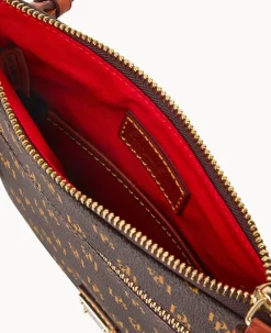 Gretta Double Zip Tassel Crossbody