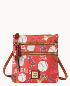 MLB Angels N S Triple Zip Crossbody