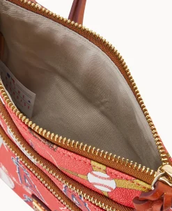 MLB Angels N S Triple Zip Crossbody