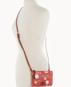 MLB Angels Top Zip Crossbody