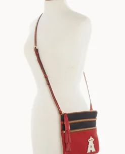 MLB Angels Triple Zip Crossbody