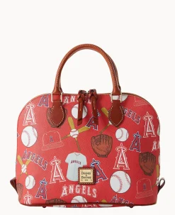 MLB Angels Zip Zip Satchel