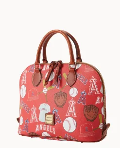 MLB Angels Zip Zip Satchel