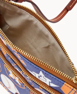 MLB Astros N S Triple Zip Crossbody