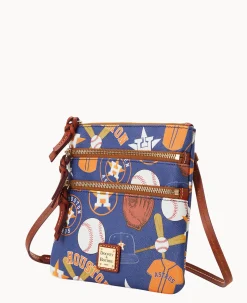 MLB Astros N S Triple Zip Crossbody