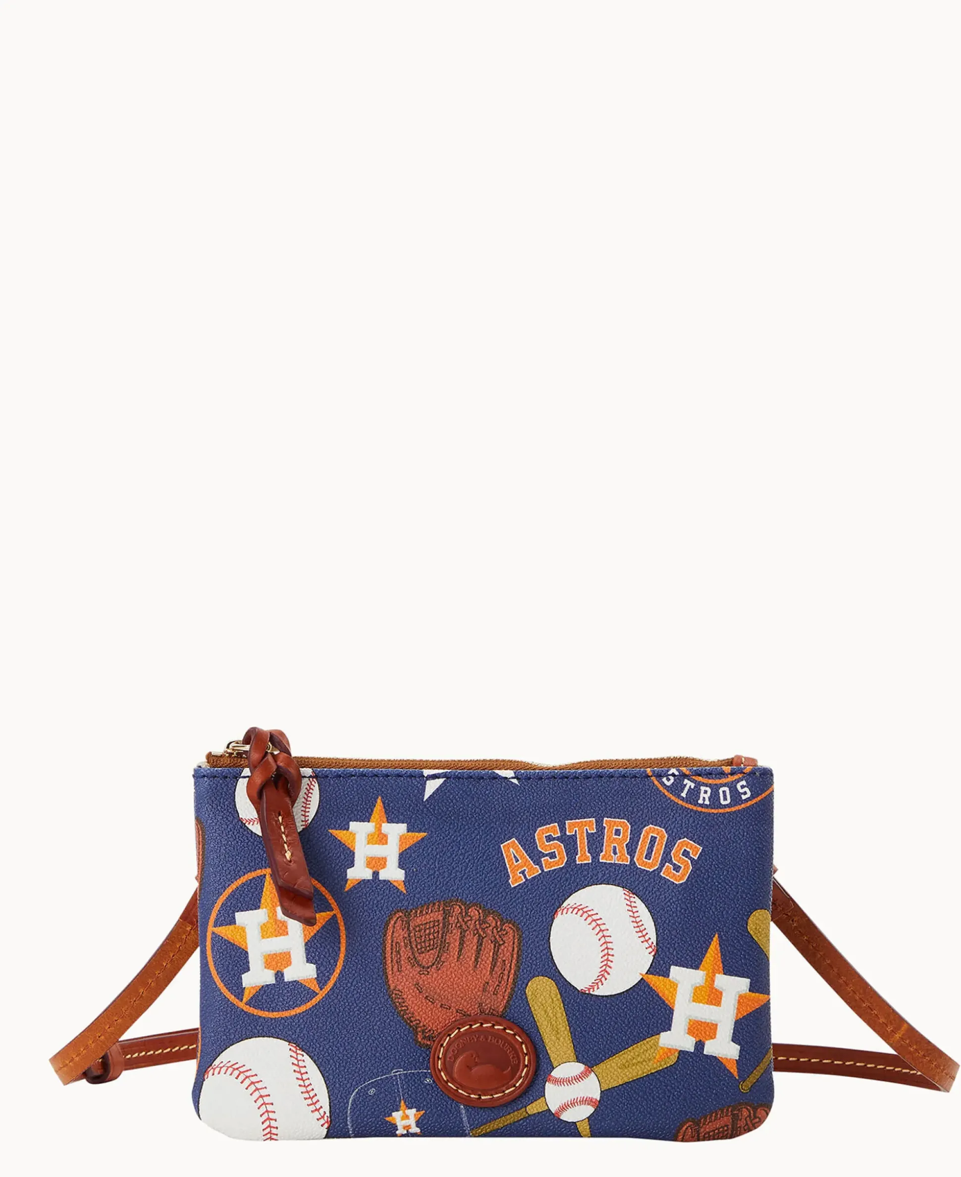 MLB Astros Top Zip Crossbody