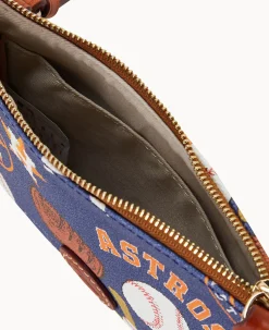 MLB Astros Top Zip Crossbody