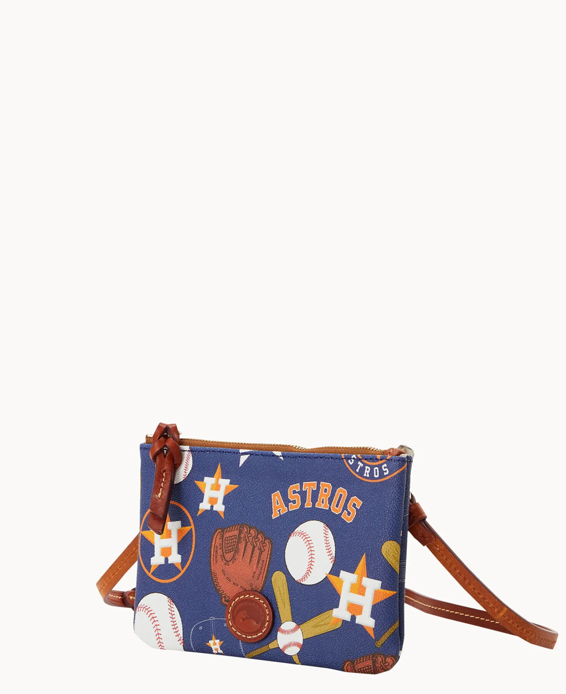 MLB Astros Top Zip Crossbody