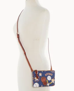 MLB Astros Top Zip Crossbody