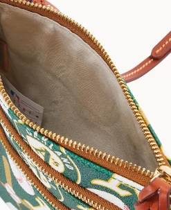 MLB Athletics N S Triple Zip Crossbody