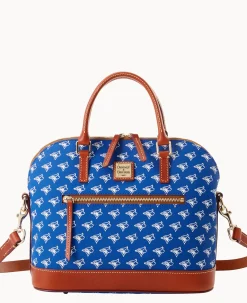 MLB Blue Jays Domed Zip Satchel