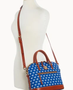 MLB Blue Jays Domed Zip Satchel