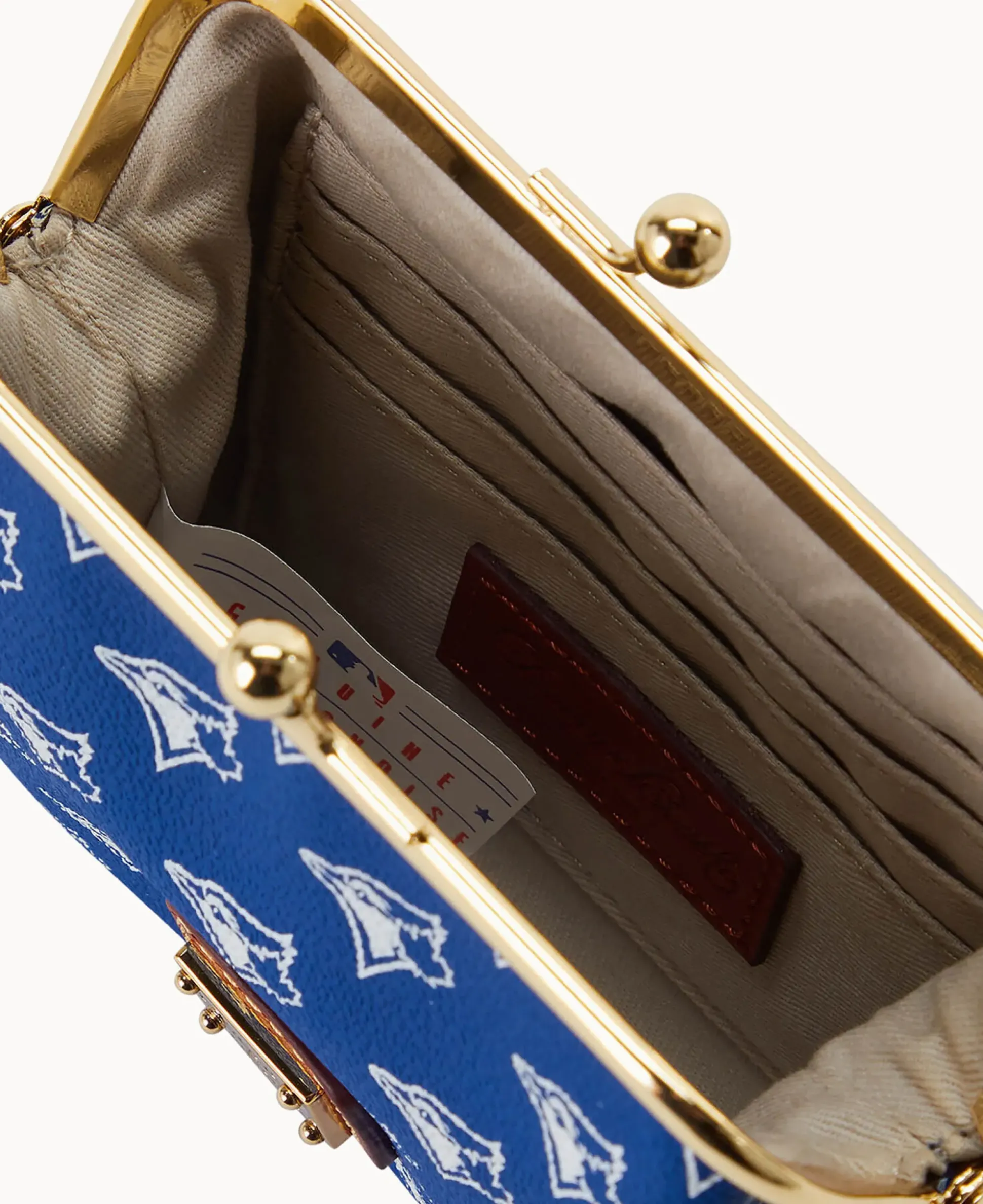 MLB Blue Jays Large Framed Purse