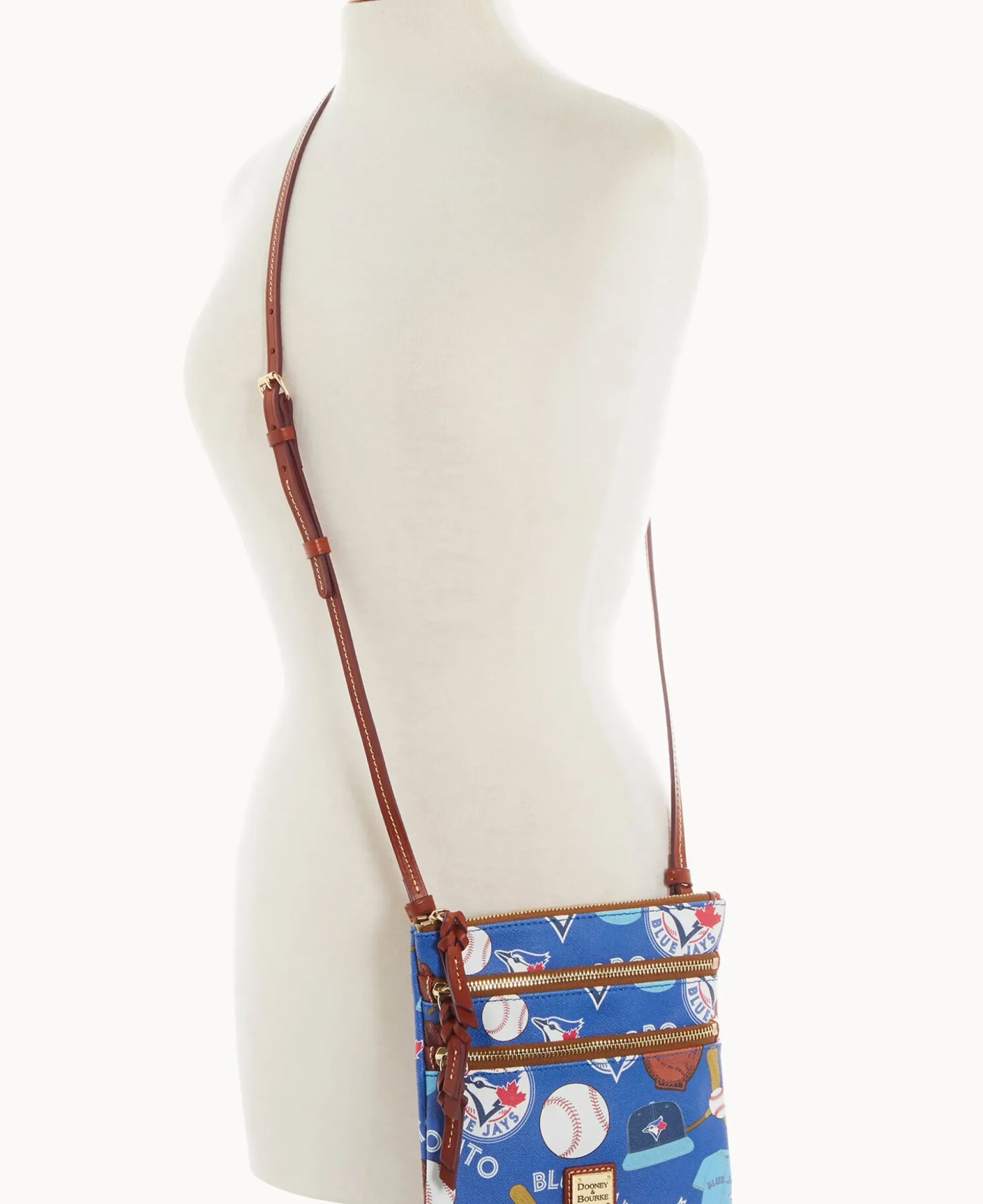 MLB Blue Jays N S Triple Zip Crossbody