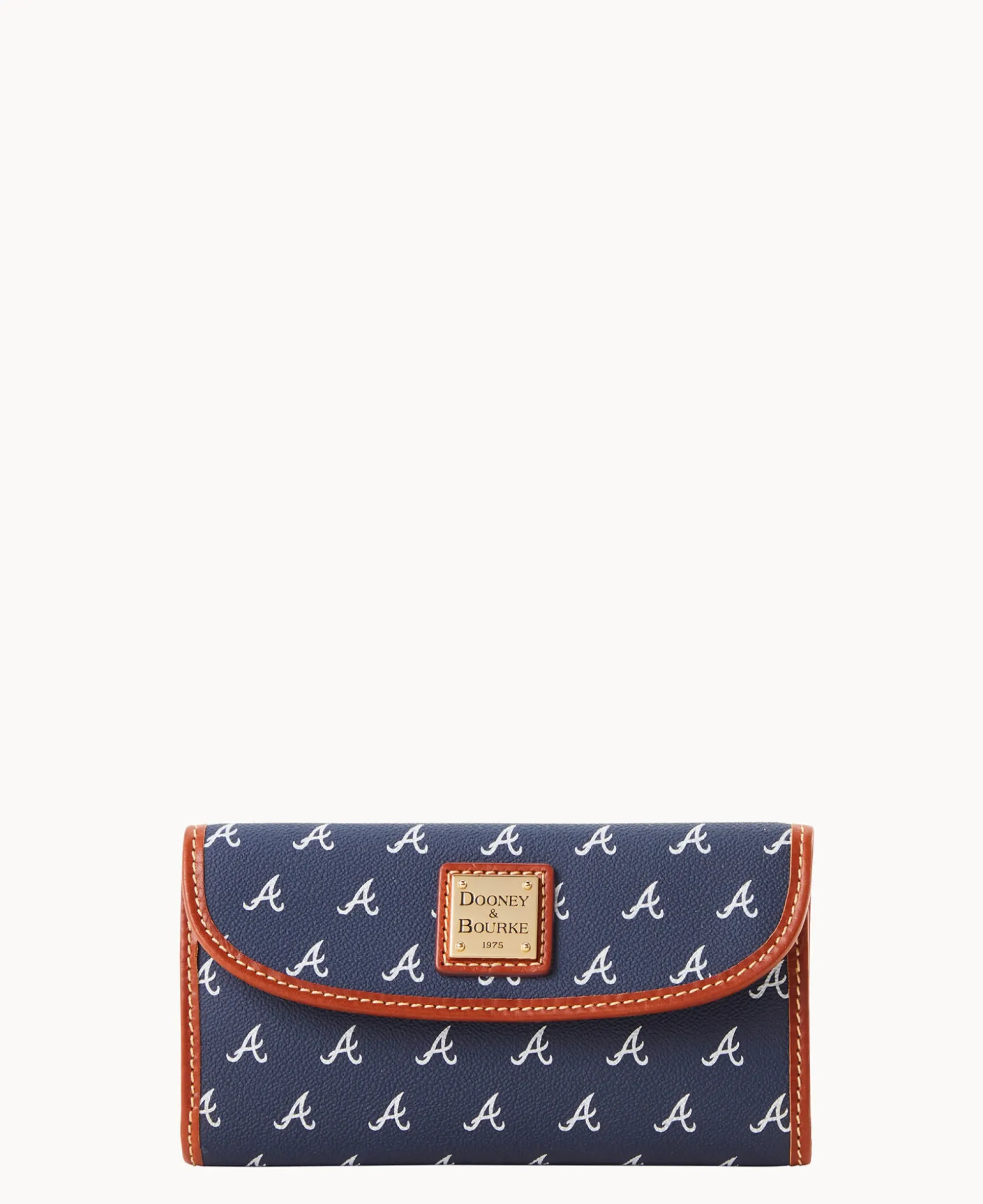 MLB Braves Continental Clutch